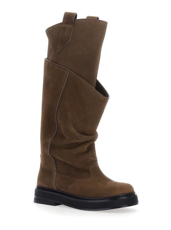 26FW 디 아티코 부츠 260WSH00902 BROWN - THE ATTICO