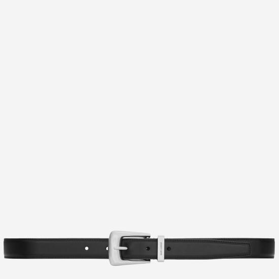 25FW 생로랑 벨트 839769 BLACK - SAINT LAURENT