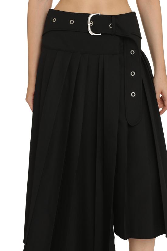  오프화이트 스커트 OWCW006F23FAB002 BLACK - OFF WHITE