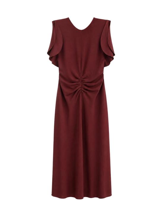  빅토리아 베컴 원피스 1226WDR005227A BURGUNDY - VICTORIA BECKHAM