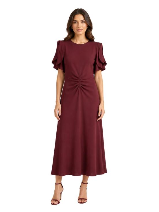  빅토리아 베컴 원피스 1226WDR005227A BURGUNDY - VICTORIA BECKHAM