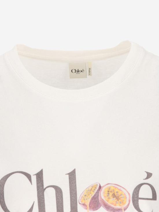 26SS 끌로에 폴로 티셔츠 CH26SJH08197 WHITE - CHLOE