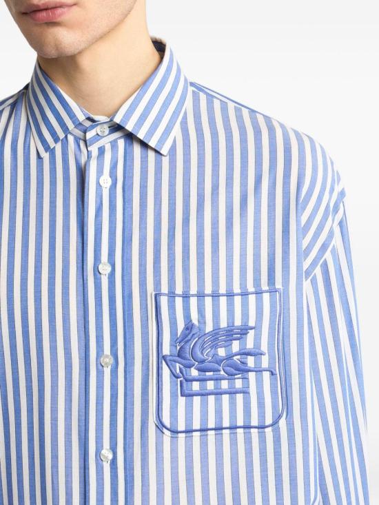  에트로 셔츠 MRIC0059AR359 BLUE