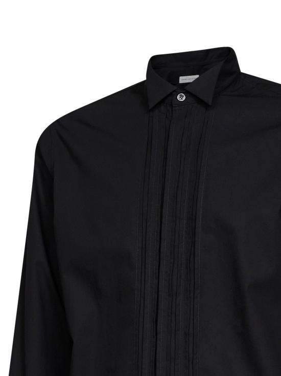 26FW 드리스 반 노튼 셔츠 0207344293900 BLACK - DRIES VAN NOTEN