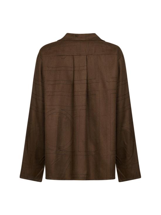 26SS 토템 셔츠 251WRT976FB0080 034 BROWN