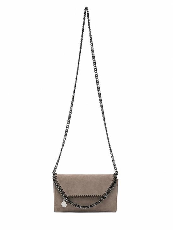 26FW 스텔라 맥카트니 크로스백 581238WP0543 2822 DARK TAUPE - STELLA MCCARTNEY