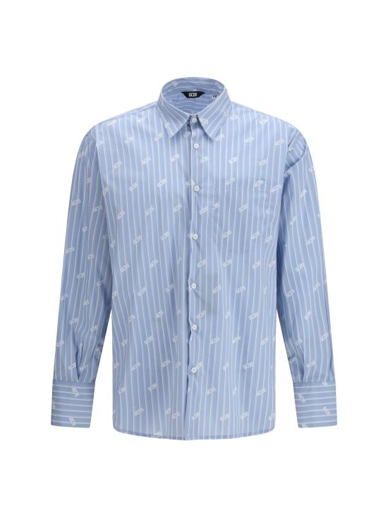 26SS 지씨디에스 셔츠 C1MWQH166B061 BLUE - GCDS