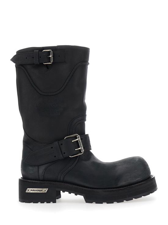 26FW 발렌시아가 베놈 부츠 833581 BLACK