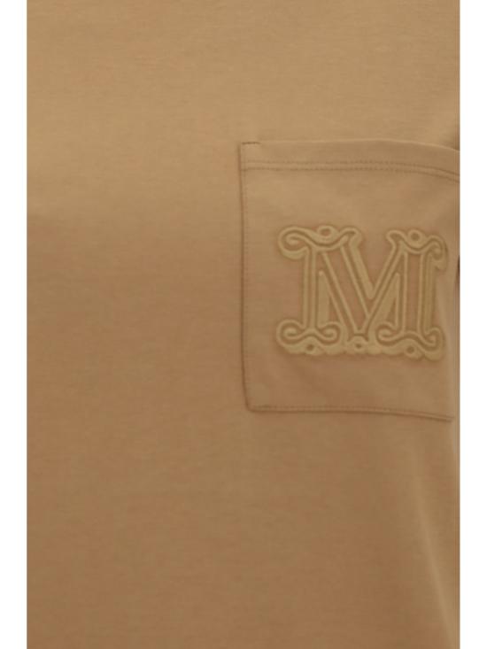26FW 막스마라 파파이 코튼 저지 티셔츠 2621946051600 BEIGE - MAX MARA