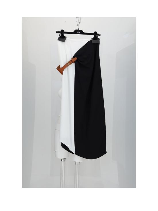 26SS 셀린느 스커트 RJ084220Z BLACK - CELINE