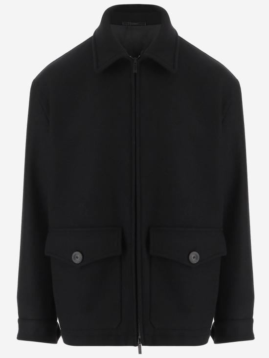 26FW 조르지오 아르마니 코트 GM004027 BLACK - GIORGIO ARMANI