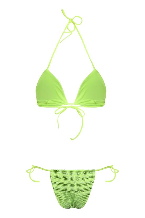  산타 브랜즈 비치웨어 DHALIA BIKINI LIGHT GREEN - SANTA BRANDS