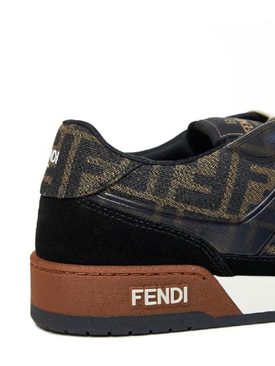 26SS 펜디 매치 스니커즈 7E1688AQ6IF1PXA BLACK - FENDI