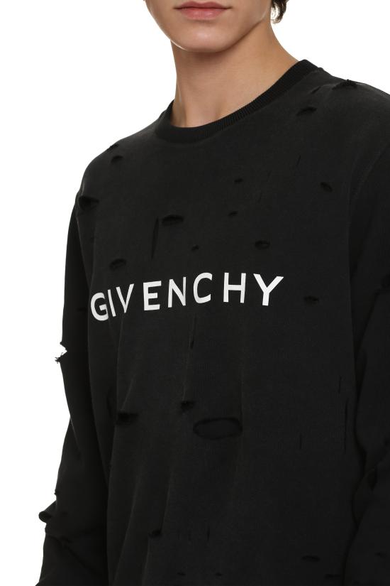  지방시 탑 BMJ0KE3Y9W BLACK - GIVENCHY