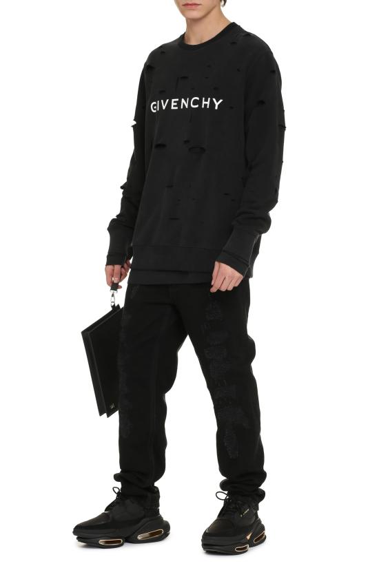  지방시 탑 BMJ0KE3Y9W BLACK - GIVENCHY