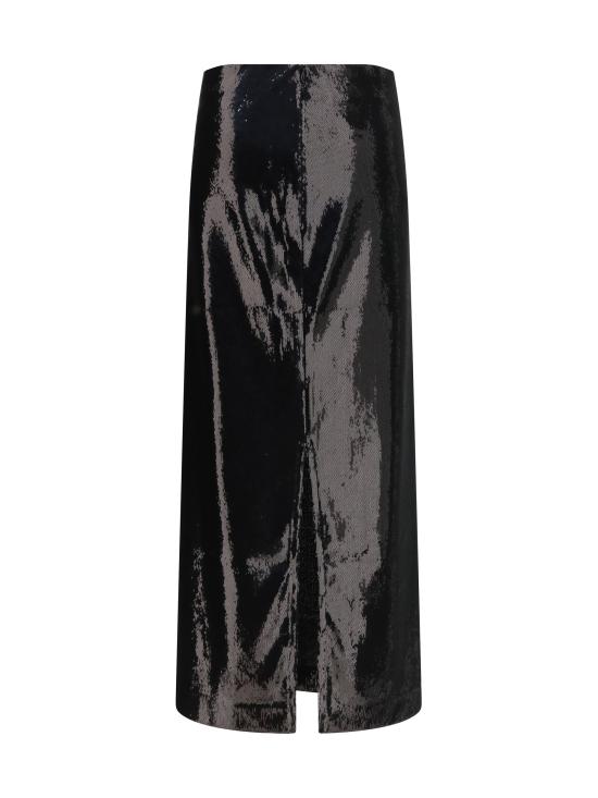 26SS 토템 스커트 261WRB0349FB0593 BLACK