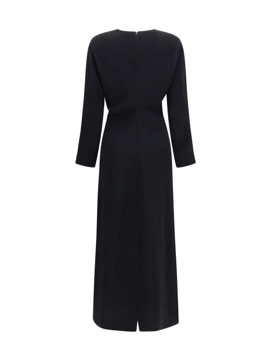 26FW 토템 원피스 252WRD4592FB0414L BLACK - TOTEME
