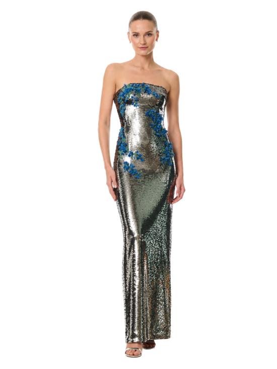  Monique Lhuillier 원피스 26314 SILVER - OTHER BRANDS