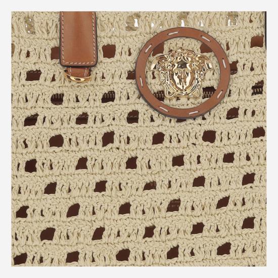 26SS 베르사체 토트백 1004741 BEIGE - VERSACE