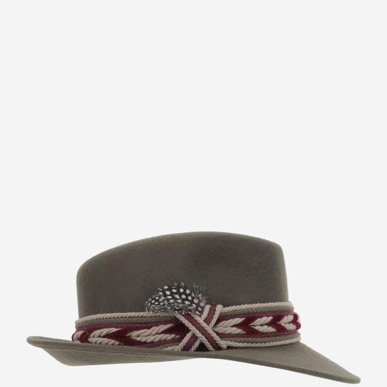  알렉시아 알바레즈 데 톨레도 모자 GREENHATBORDEAUXRIBBON GRAY - ALEXIA ALVAREZ DE TOLEDO