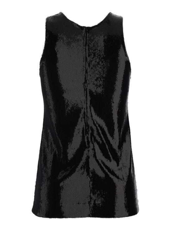 26SS 토템 민소매 티셔츠 261WRT0731FB0593 BLACK - TOTEME
