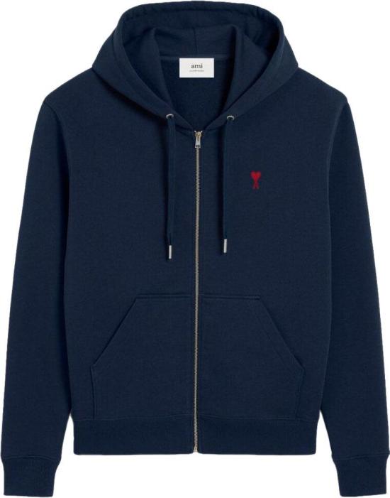 26FW 아미 후드 티셔츠 15824748413214 NAVY