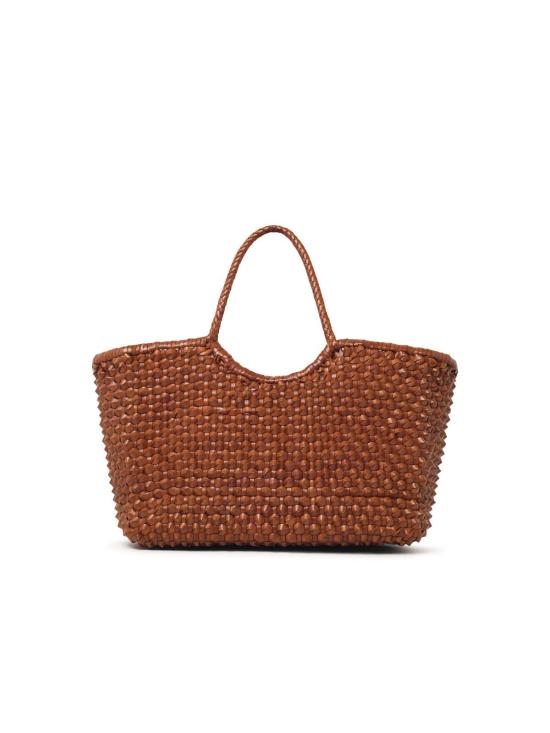 26FW 드래곤디퓨전 숄더백 8977TAN BLACK EDGE Brown