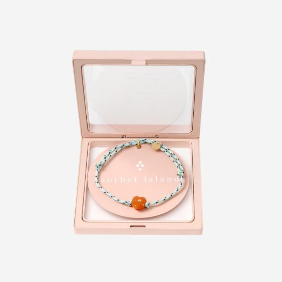 소르베 팔찌 GUARDIANHEARTGLASS ORANGE - SORBET
