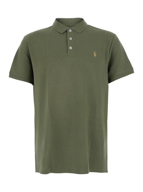 26FW 폴로 랄프로렌 커스텀 슬림핏 폴로셔츠 710941439 GREEN