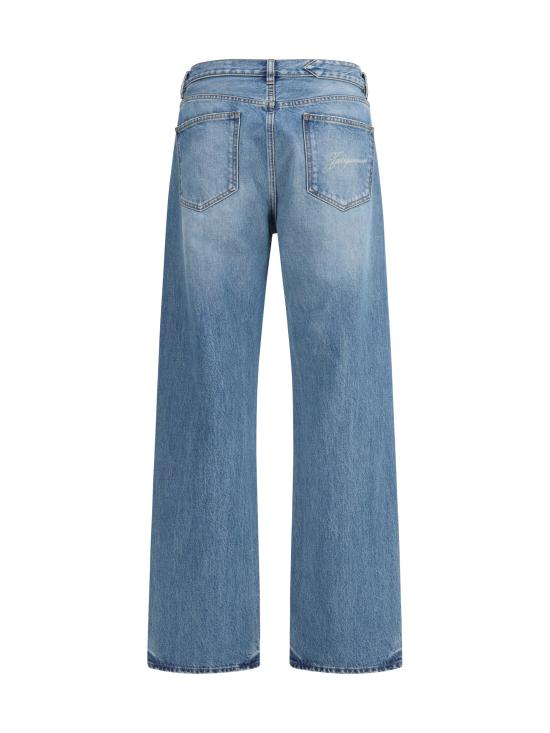 26SS 자크뮈스 스트레이트 데님 팬츠 PAM00028AD00038 BLUE - JACQUEMUS