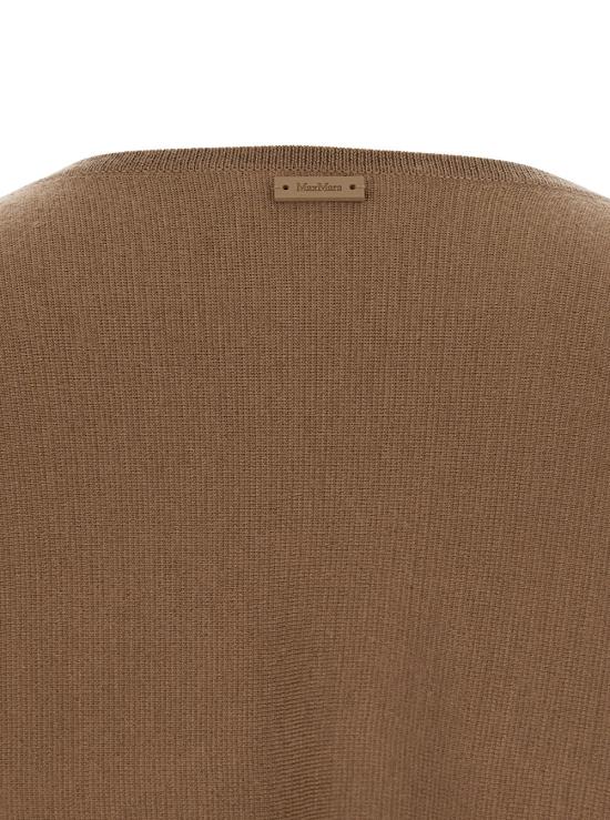25FW 막스마라 프라이스 파인울 스웨터 2521366101600 BROWN - MAX MARA