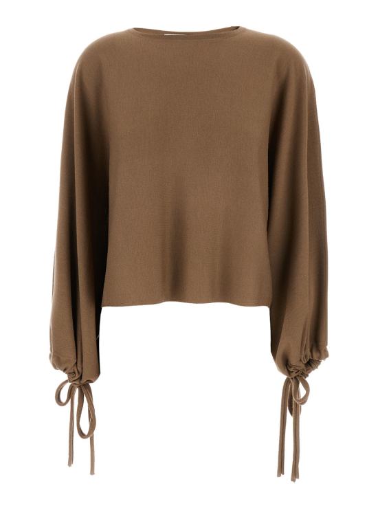 25FW 막스마라 프라이스 파인울 스웨터 2521366101600 BROWN