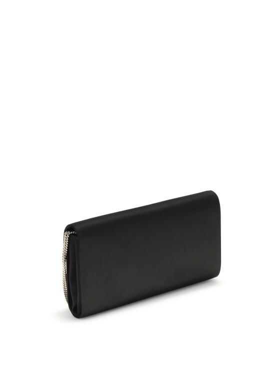 25FW 로저비비에 플라워 스트라스 버클 클러치 RBWAMFD0200RS0 BLACK - ROGER VIVIER
