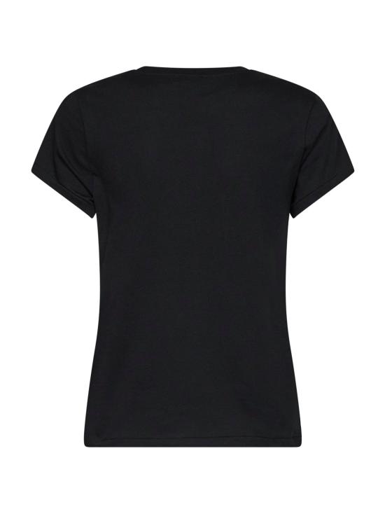 26FW 폴로 랄프로렌 클래식 핏 포니 로고 자수 티셔츠 211B14605 033 BLACK - POLO RALPH LAUREN