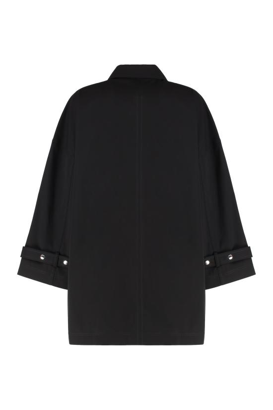 25FW 토템 트렌치 코트 253 WRO0220 FB0490 BLACK - TOTEME