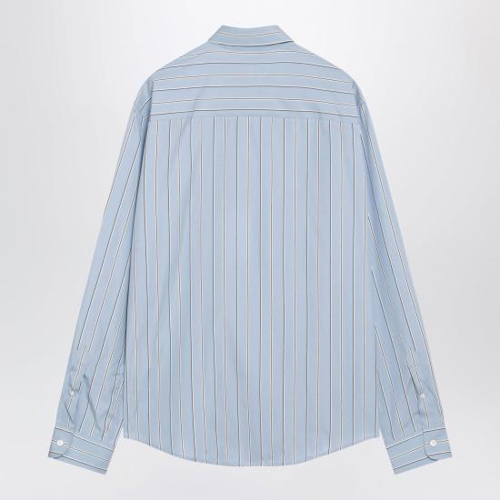 26FW 아미 긴팔 셔츠 USH878CO0249 A232 LIGHTT BLUE WHITE - AMI