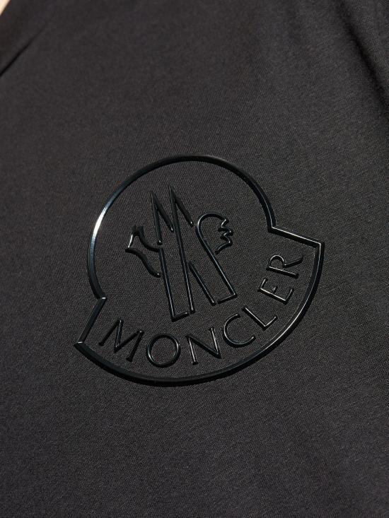 26FW 몽클레어 반팔 티셔츠 8C0003789AYW 999 BLACK - MONCLER
