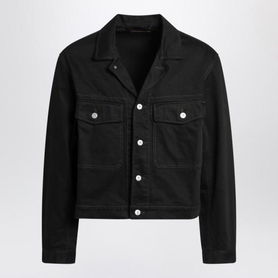 26SS 르메르 트러커 자켓 OW1188LD1055 BK999 BLACK