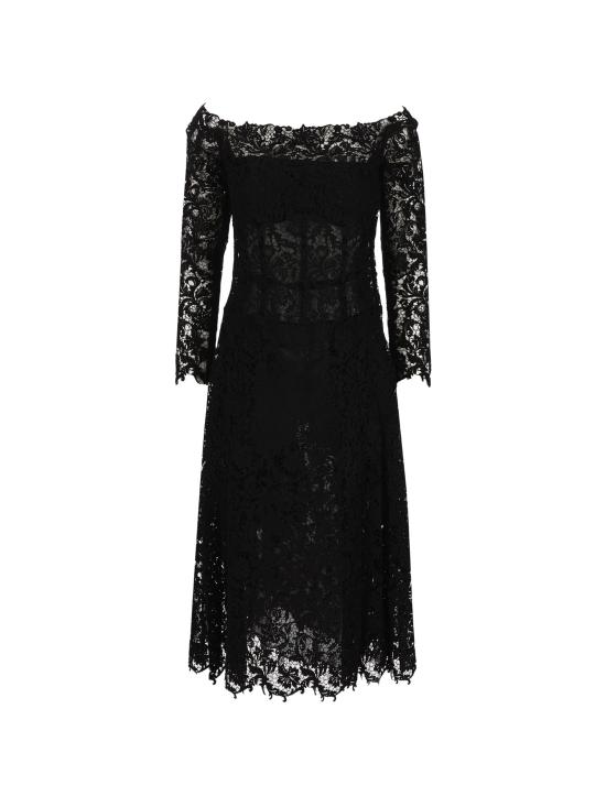 26FW 펜디 미디 원피스 FDD662B1U2 F0QA1 BLACK