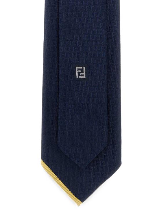 26FW 펜디 넥타이 FXC060B1WF F1Y9Y BLUE - FENDI