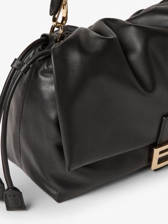 26FW 펜디 바게트 소프트 라지 백 8BR857B1ZK F0QA1 BLACK - FENDI
