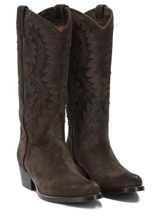 26FW 사르토르 부츠 SR4211VELOURPEPE571 BROWN - SARTORE