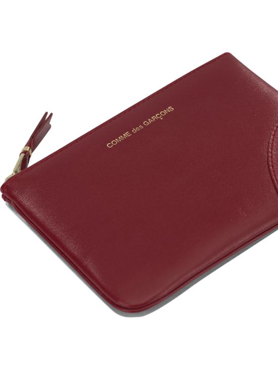 26FW 꼼데가르송 클래식 레더 라인 파우치 SA8100REDRED - COMME DES GARCONS