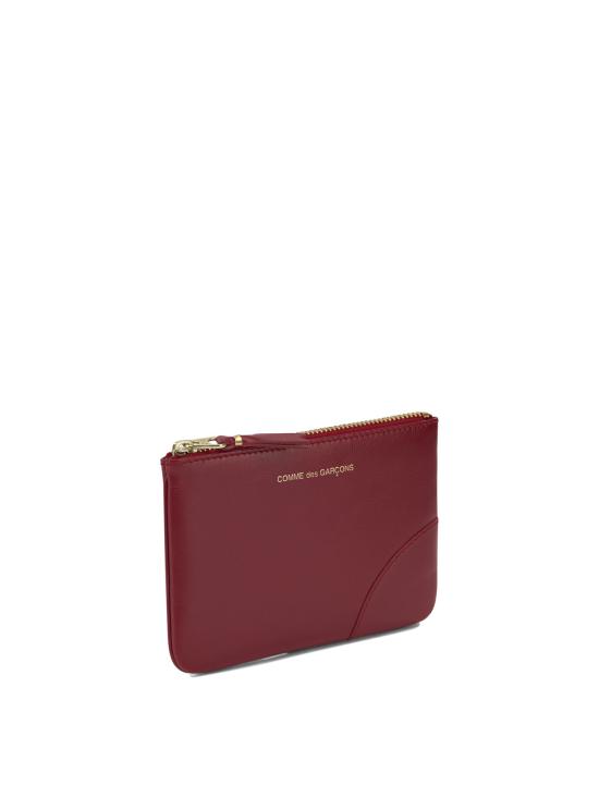 26FW 꼼데가르송 클래식 레더 라인 파우치 SA8100REDRED - COMME DES GARCONS