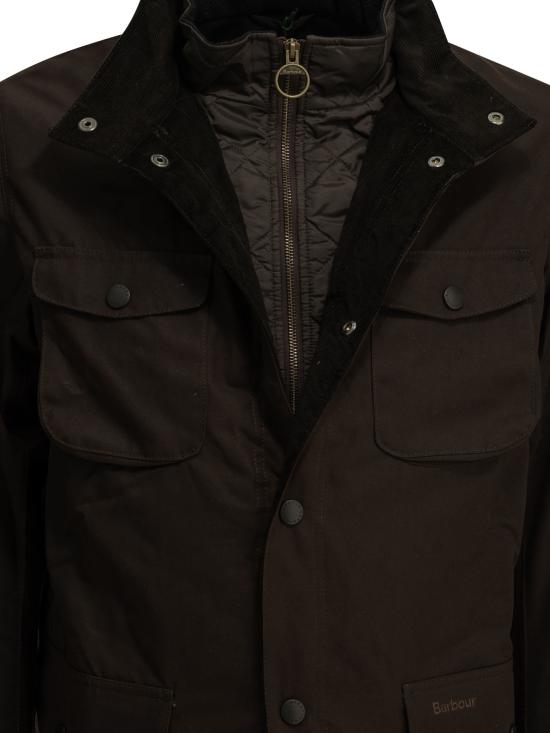 26FW 바버 오그스톤 왁스 자켓 MWX0700MWXRU71 BROWN - BARBOUR