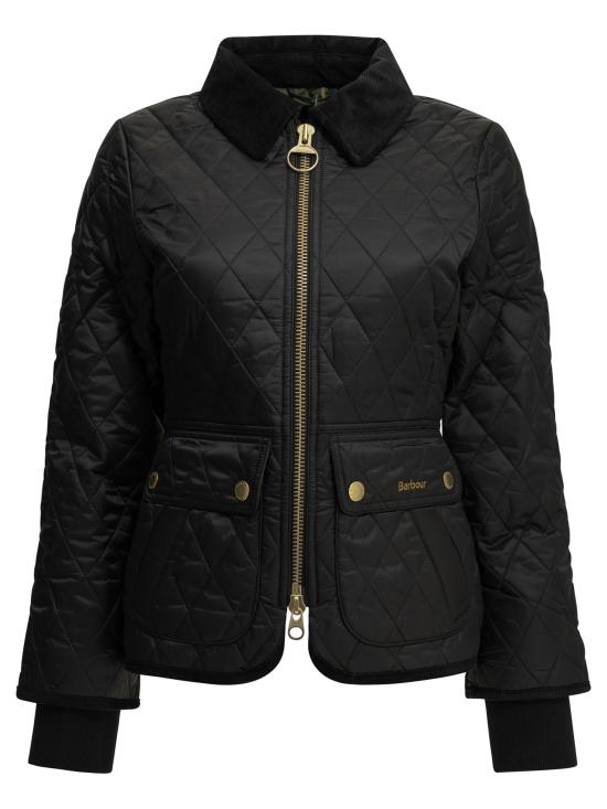 26FW 바버 비드넬 피티드 퀼티드 재킷 LQU1765LQUBK91 BLUE