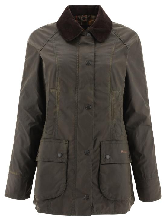 26FW 바버 클래식 비드넬 왁스 재킷 LWX0668LWXOL71 GREEN