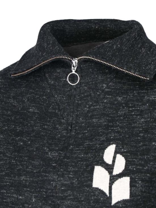 26FW 이자벨마랑에뚜왈 니트웨어 CA0189FA D3L05E01BK Black - ISABEL MARANT ETOILE