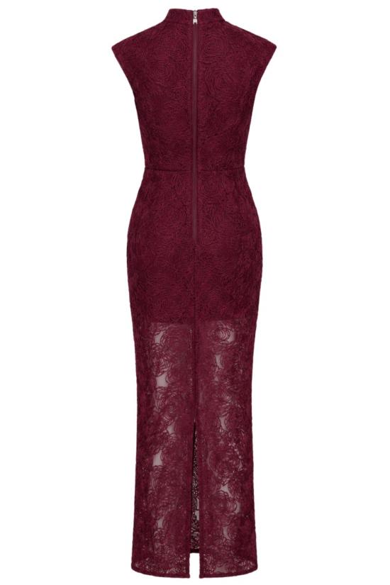 26FW 로테이트 원피스 116273741 099 Burgundy - ROTATE