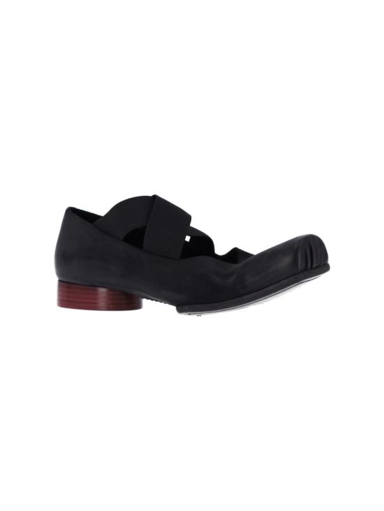 26FW 우마 왕 플랫 슈즈 US9006UW097 Black - UMA WANG